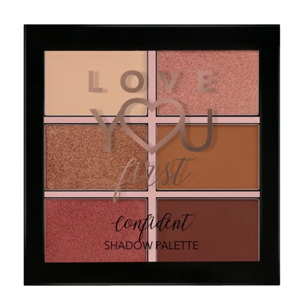 RealHer Warm Neutral Eyeshadow Palette - Beige, Rose, Copper, Brown